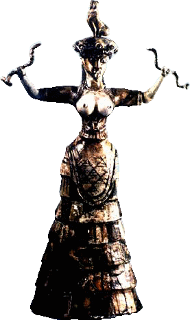 Krme-Jumalatar, Knossos / Kreeta